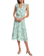 Vince Camuto Ruffle Midi Dress