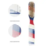 1PC Double-sided Comb Brush Small Beard Styling Brush Professional Shave Brush