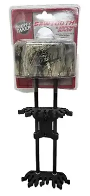 Trophy Taker Sawtooth 5 Arrow Quiver - New Adjustable Quick Detach Bracket - New