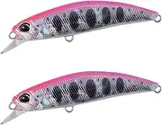 Fish Lures 2 Pcs Mini Sinking Minnow Fishing Bait 60mm 6.5G Wobbler Bait Jerkbaits Peche Artificial Bait for Trout Bass Carp Fishing Fish Hook
