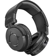 Wireless Bluetooth Over-Ear Headphones Noise Cancelling Foldable Mic Black