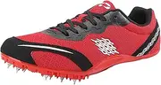 [ZHENSI] Track and Field Shoes Unisex Breathable Spikes Sprint Running Shoes Lightweight Buffer for Long Jump Student