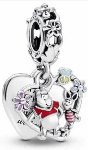 PANDORA | Winnie The Pooh & Piglet | Charm