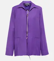 [Jacquemus] Jacquemus Amaro twill jacket UK 4 purple