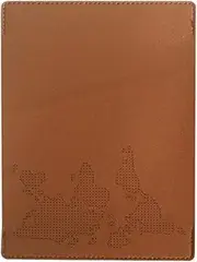[BWOFJGWH] Passport Cover, Passport Book Cover, Compact, Vacation Protection, Premium Document Organizer Cover, Card Holder for Women and Men, Brown, as described