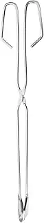 JUMPLAWN Chrome Plated Trash Clip Grabber Tool Multipurpose Litter Picker for Efficient Garbage Collection for Cleaning and Tidiness