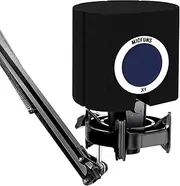 Micfuns X1 mini Professional Microphone Windscreen Wind Shield Pop Filter, Acoustic Filter (Blue)
