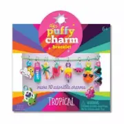 Craft Tastic Tropical Puffy Charm Bracelet NEW IN STOCK