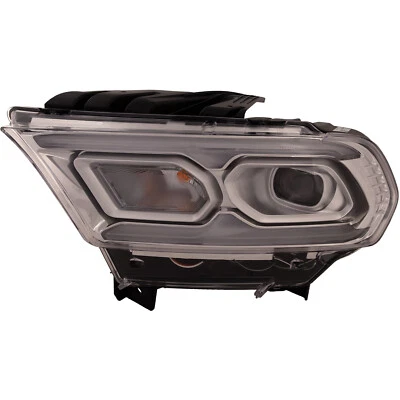 Driver Side Chrome LED Headlight For 2021-2024 Dodge Durango