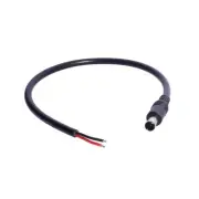 6.5mmx4.4mm Male Plug to Bare Wire Open End Power Wire Supply Repair Cable