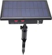 Solar Automatic Drip Irrigation Kit System, 400ml Min Flowrate 33ft Hose Solar Garden Watering System Easy DIY Plant Watering Devices with 6 Timing Modes for 10 Potted Plants