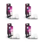 Smart 100W A21 LED Bulb - White and Color Ambiance Color-Changing Light - 4 P...