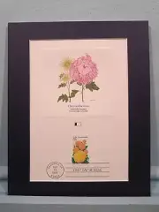 Honoring Flowers - The First Day Cover of the Chrysanthemum Flower Stamp