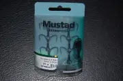 6 Mustad TG76BLN KVD Elite Triple Grip Size 1/0 Treble Hooks VanDam 2X Short