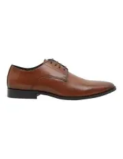 [Oxford] Larry Leather Derby Shoe in Tan