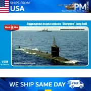 Mikro Mir 350-012 American Nuclear-powered fleet 1/350 Sturgeon long hull