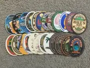 24 Beer Coasters NO DUPES Magic Hat Hales Bridgeport A1A USA B179