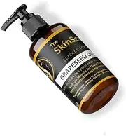 100% Pure Grapeseed Oil - Cold-Pressed, Natural Moisturizer, Carrier Oil for Aromatherapy, Massage - 100ml