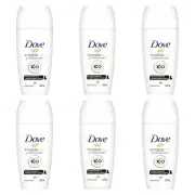 6×Dove Antiperspirant Deodorant Roll On Advanced Care Invisible Dry 50ml
