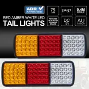2x LED Tail Lights Stop Reverse Indicator 12V Ute Trailer Caravan Truck Boat