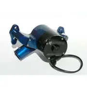 Meziere Electric Water Pump Small Block Chev High Flow Blue 55GPM Standard