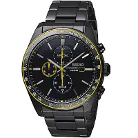 在飛比找Yahoo奇摩購物中心優惠-精工SEIKO 潮流時尚太陽能計時腕錶(SSC729P1)-