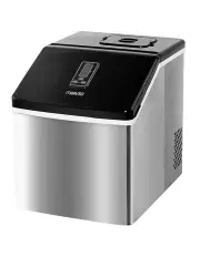 [Devanti] Stainless Steel LED Display Portable Ice Maker 3.2L