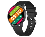 LIGE Men Smart Watch Women Smartwatch Custom Watch Face Fitness Bracelet Blood Pressure Heart Rate Monitoring Digital Watch Black1