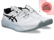 ASICS GEL-RESOLUTION X OC (Omni-Clay) 1041A502 100 White/Black Men Tennis Shoes