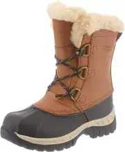 BEARPAW Youth Kelly (Hickory ii) Little Kids Winter Boot Size- 13Y