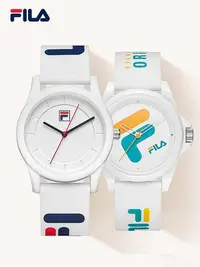 在飛比找Yahoo!奇摩拍賣優惠-現貨新品斐樂男女夏季手錶情侶潮流防水運動撞色矽膠腕錶6114