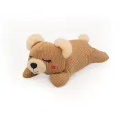 ZippyPaws Snooziez with Shhhqueaker Bear
