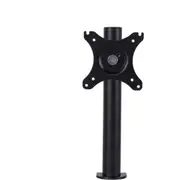 RAPIDLINE REVOLVE SINGLE MONITOR ARM Black 260-360mm Height Range 392mm Overall Height Black