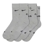 NIKE X NOCTA CREW SOCKS (3 PAIRS) DD9240-902 尺寸 M (23-25CM)