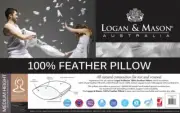 100% Feather Pillow - Logan & Mason | Bnb Supplies