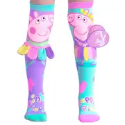 Madmia Peppa Pig Fairy Over Knee-High Socks Long Length Unisex Kids/Girls