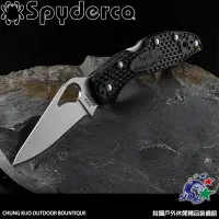 在飛比找Yahoo!奇摩拍賣優惠-馬克斯 Spyderco 蜘蛛 Meadowlark 2代黑