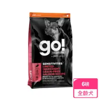 在飛比找momo購物網優惠-【Go!】低致敏鮭魚6磅 狗狗低敏系列 單一肉無穀天然糧(狗