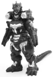 9" BLACK MECHAGODZILLA action figure empire BANDAI kong Monarch Machine GODZILLA