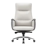 Eureka Royal II High Back Executive Office Chair (Beidge Grey)