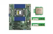 Supermicro H13SSL-N With AMD EPYC 9734 3.0GHz 112C/224T DDR5 SP5 CPU +128GB RAM