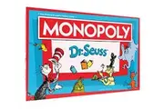 Monopoly: Dr. Seuss Buy, Sell, Trade Dr. Seuss Books Collectible Classic Monopoly Game Featuring Custom Game Board Artwork Officially-Licensed Dr. Seuss Game Merchandise