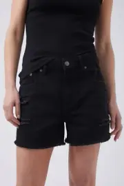 Decjuba CHARLIE DISTRESSED DENIM SHORT Size 10 RRP $79.95