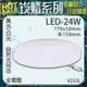 台灣現貨實體店面【基礎照明旗艦店╳團購10入】(WPV253L)LED-24W崁燈 崁孔15公分 外凸式 採用OSRAM LED 附變壓器 全電壓