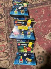 legos dimensions 3 pack The Simpsons Homer, Bart, Krusty the clown