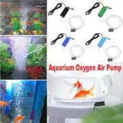 High Energy Efficient Silent Mini USB Oxygen Air Pump For Aquarium Fish Tank AU