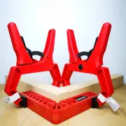 2/3/4 inch Carpentry Clip Quick Ratchet Carpenter Tool G-shaped Woodworking Clamp Photography Spring Clamps G-shaped Spr