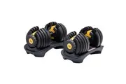 48kg Powertrain Adjustable Dumbbell Home Gym Set Gold