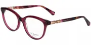Ted Baker TB9300 201 Women’s Glasses Purple Size 52 - Private Health Rebate - Blue Light Block Available