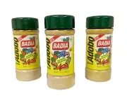 3 Pk - Badia Seasoning Without Pepper/Adobo sin pimienta - 3.75oz each - No MSG